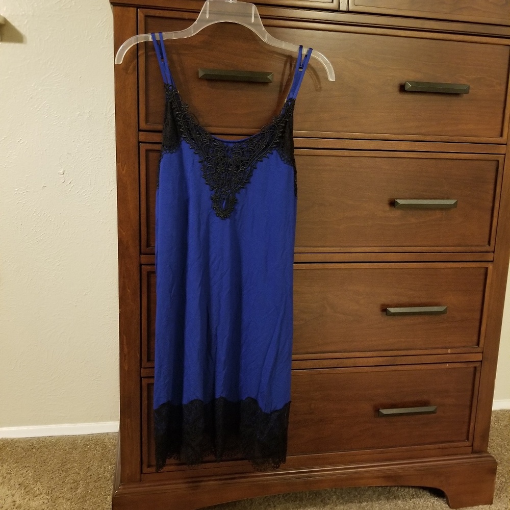 Soma Cool Nights Blue Chemise - Medium